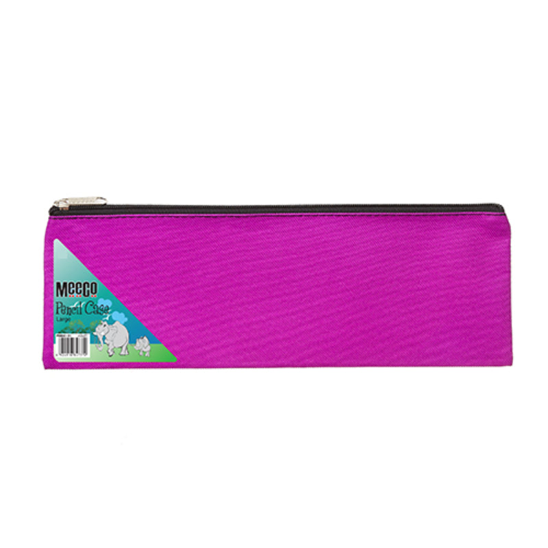 Meeco Pencil Case Nylon Violet 32cm