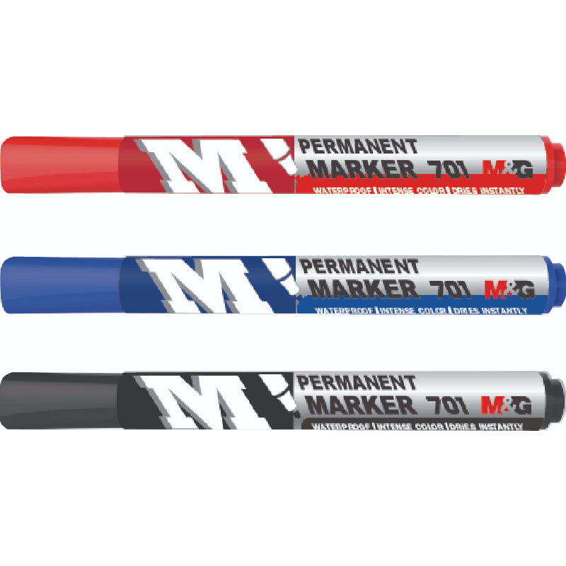 M&G Permanent Marker Black 701