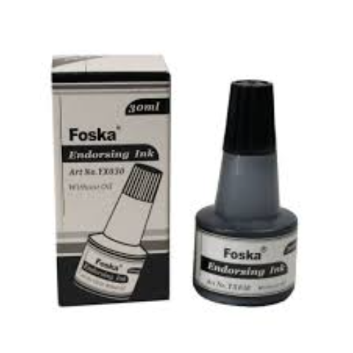 INK 30ML FOSKA BLACK