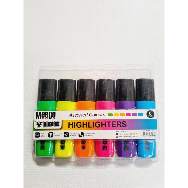 Meeco Vibe Highlighters 6s