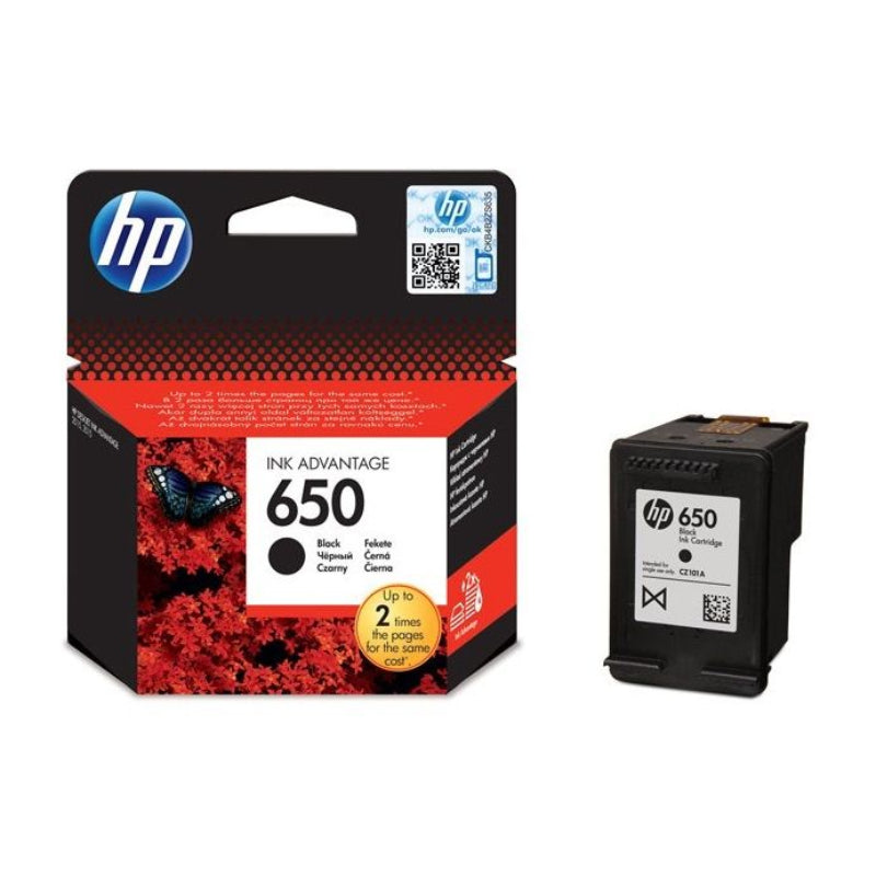 Cartridge Hp 650 Black