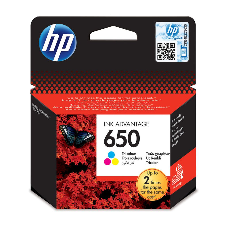 Cartridge Hp 650 Tricolor