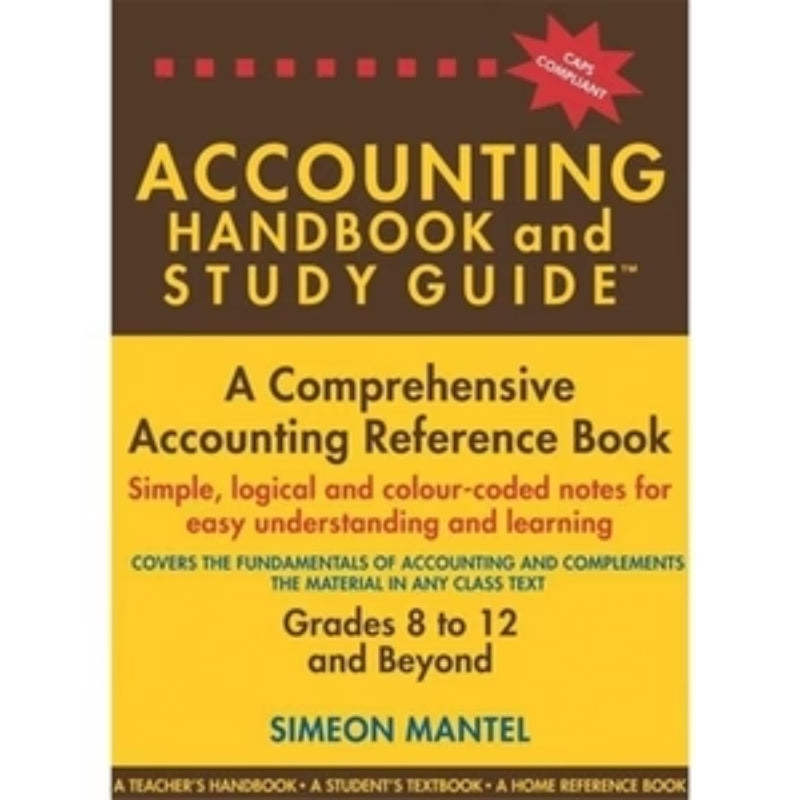 Accounting Handbook And Studyguide 8-12