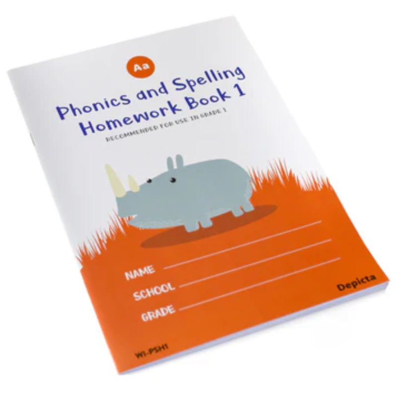 Phonics and Spelling Homework Book1