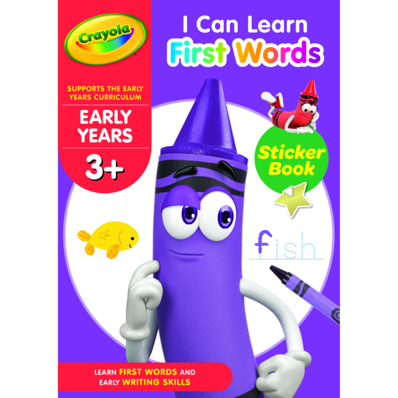 Crayola I Can Learn First Words