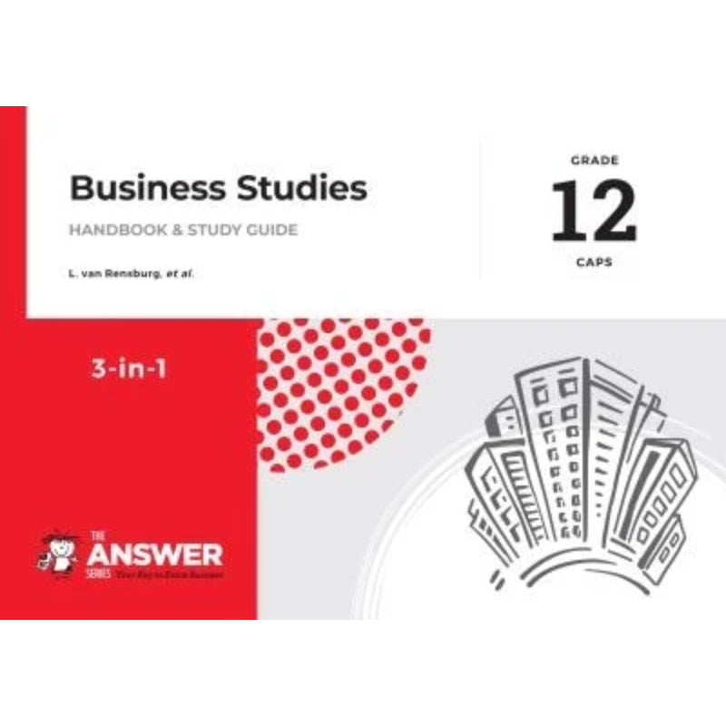 Gr 12 Business Studies `3 in 1` CAPS