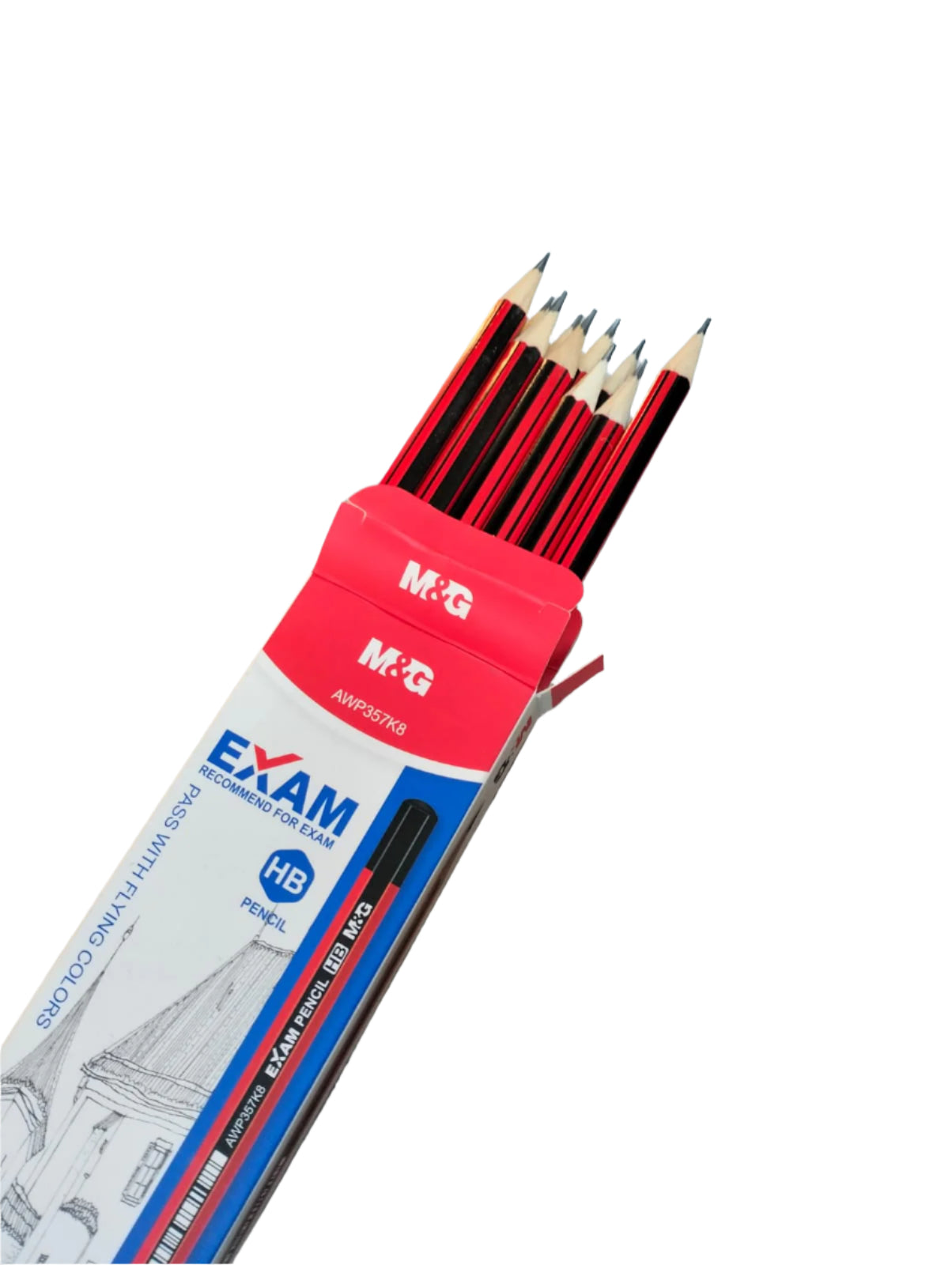 M&G BLACK AND RED PENCILS