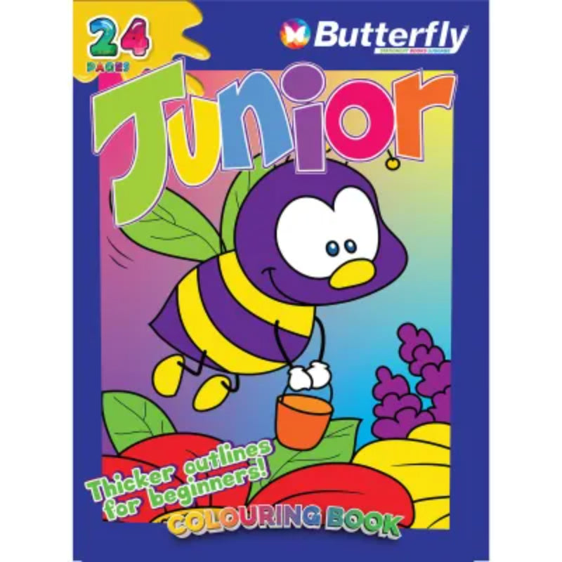 Butterfly Colouring Book - Junior (24 Pa