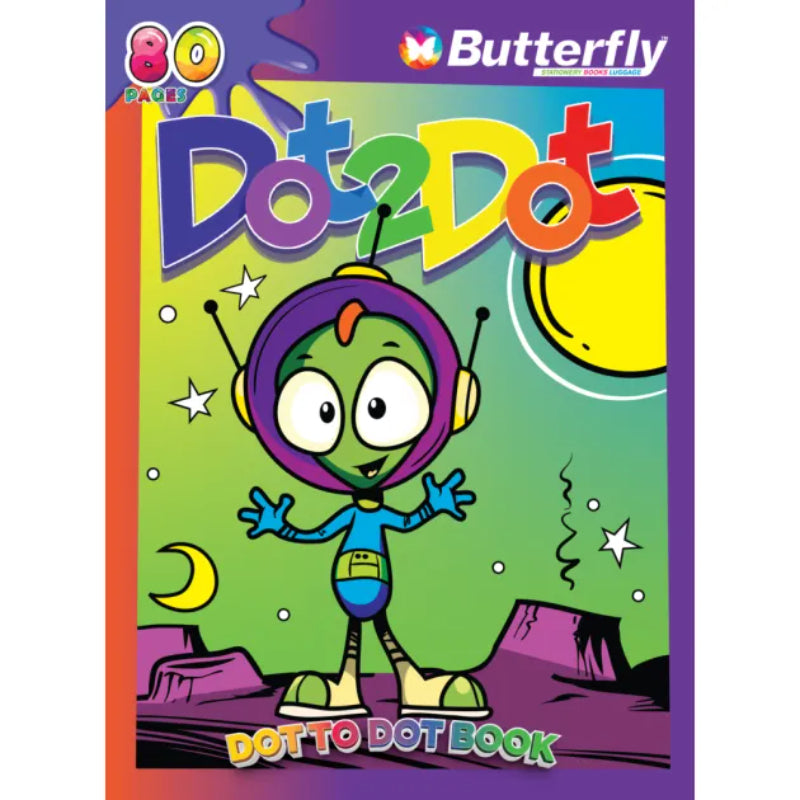 Butterfly Colouring Book - Dot-To-Dot (3