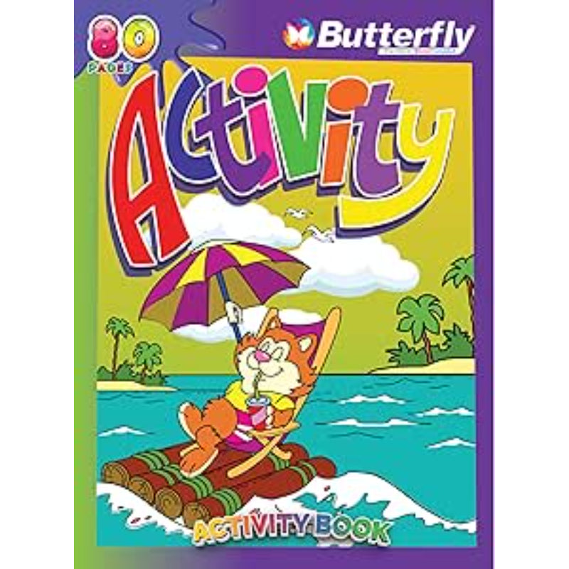 Butterfly Colouring Book - Activity (80