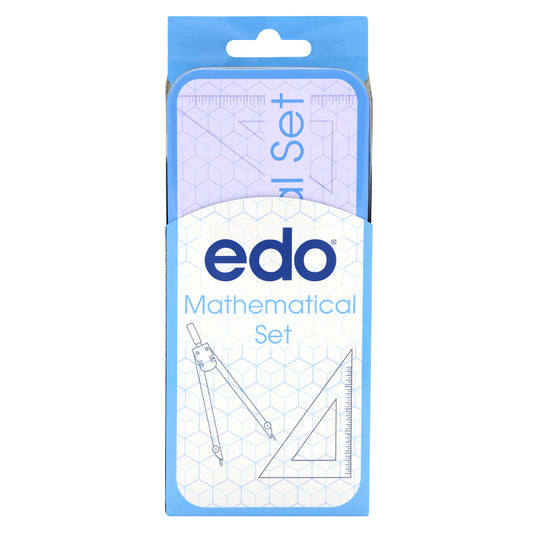 Edo math sets 9 piece in metal container