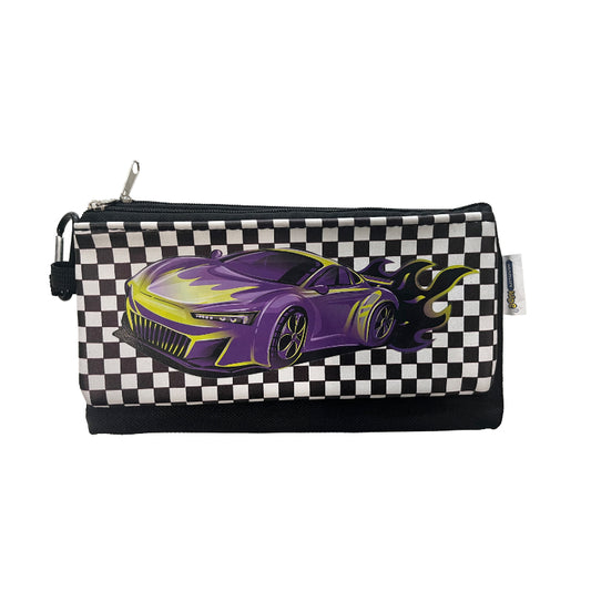 Marlin 2 Division Pencil Bag - assorted Designs A5 size