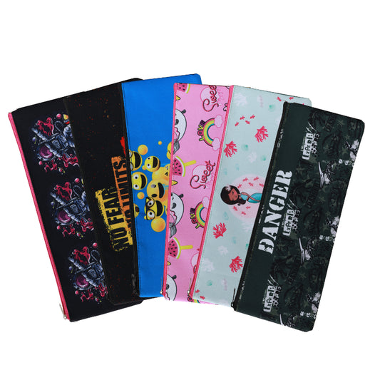 Marlin 1 Division Pencil Bag assorted Designs 33x11cm NEW