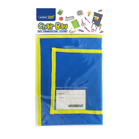 Marlin Kids polyester chair bags 40 x 40cm Burgundy, Grey, Green, Yellow, Red, Blue