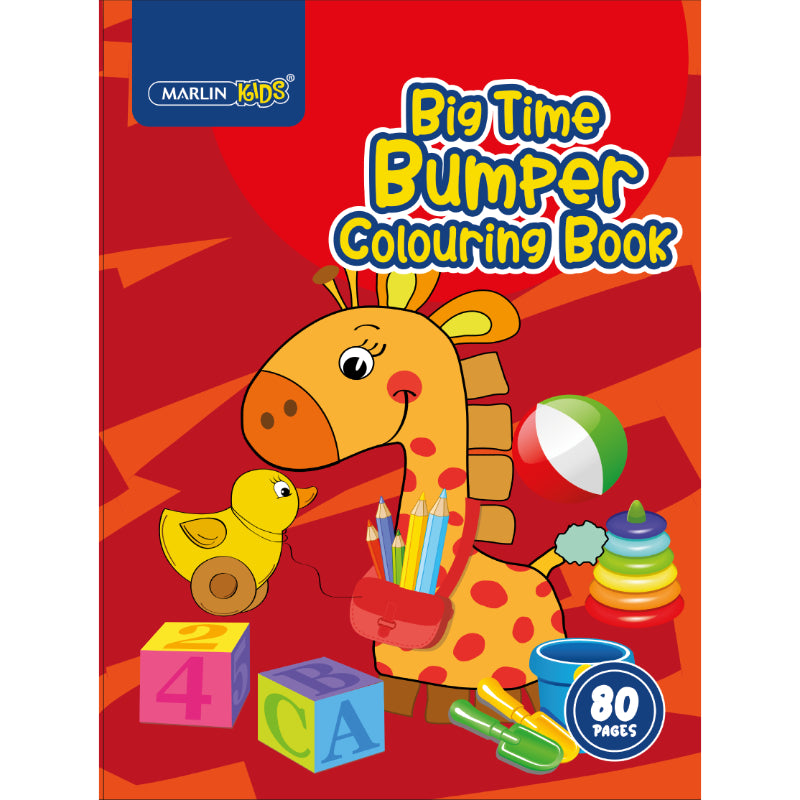Marlin Kids Big-time bumper colouring bo