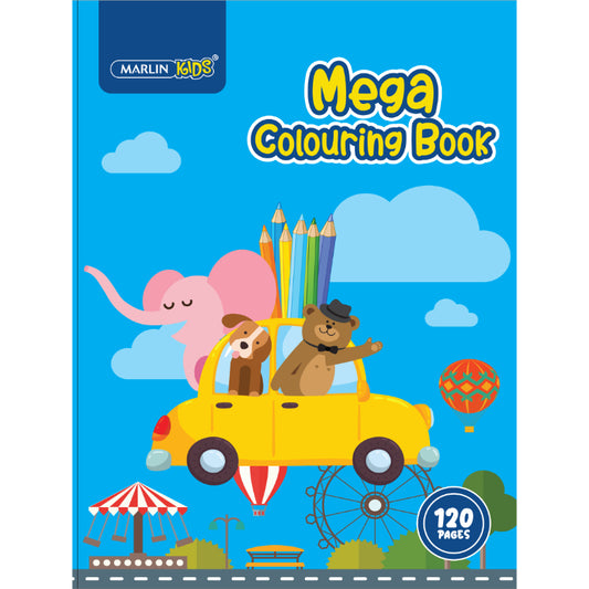 Marlin Kids Mega colouring books 120 pages