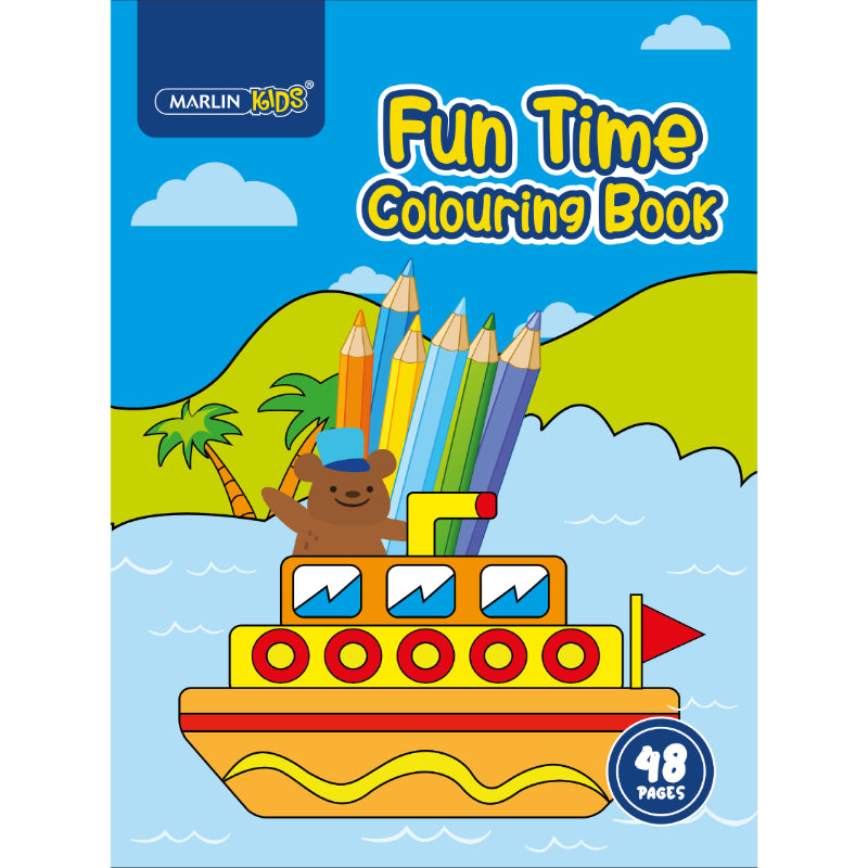 Marlin Kids Fun time colouring books 48