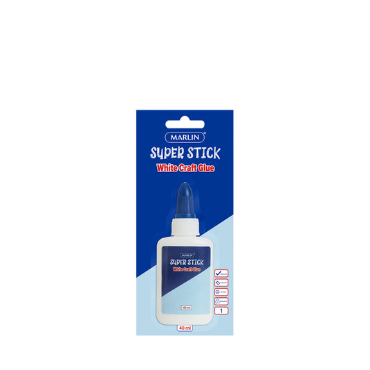 Marlin White craft glue non-toxic 40ml multi purpose