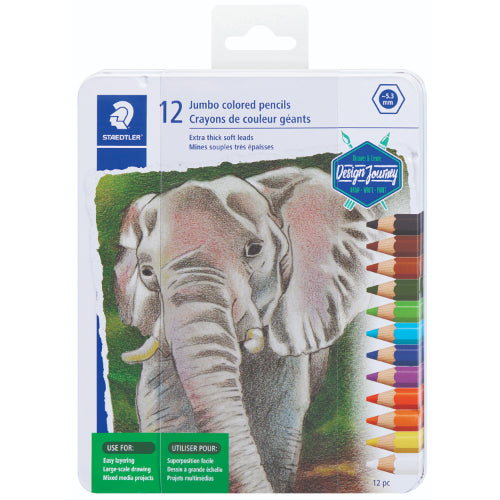 Staedtler Jumbo Colour Pencils 12s Case