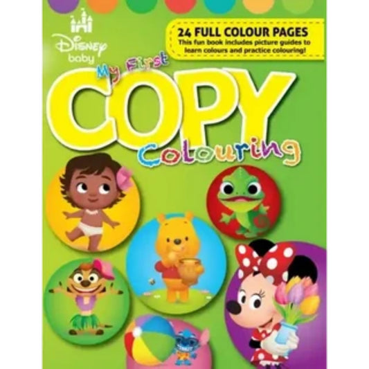 Disney Baby - 24Pg Copy Colour Book Wp