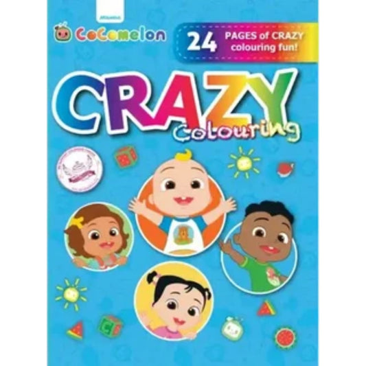 Cocomelon - 24Pg Crazy Colour Book Np