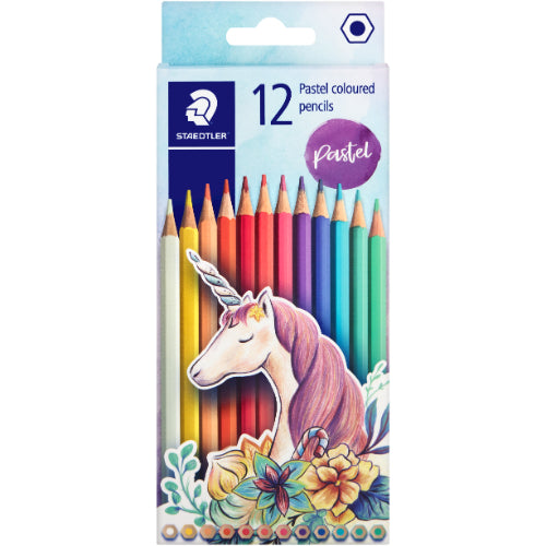 Staedtler Pastel Colour Pencils 12 Pack