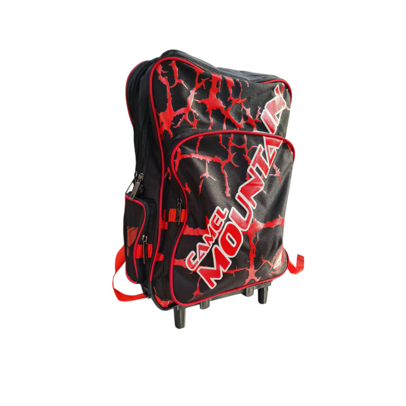 Camel Mountain Large Trolley Bag Black/R