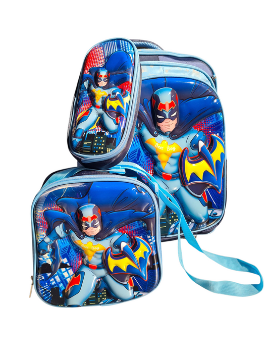 Best Boy 3 Pc Trolley Bag Light Blue/Navy