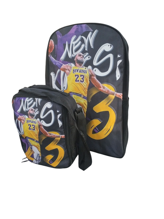 New Kings Combo Lebron James Backpack