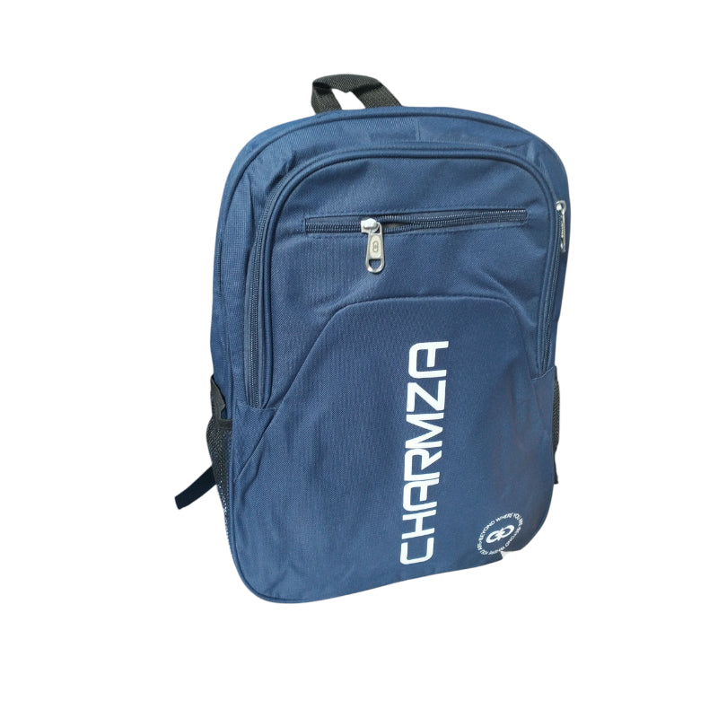 Charmza School Bag Purple & Black