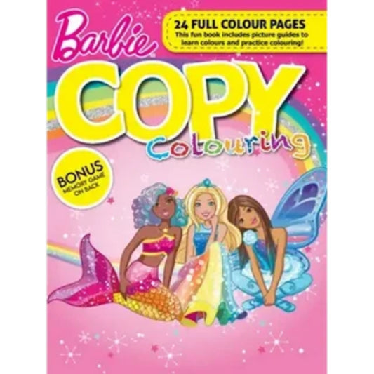 Barbie - 24Pg Copy Colour Book Wp
