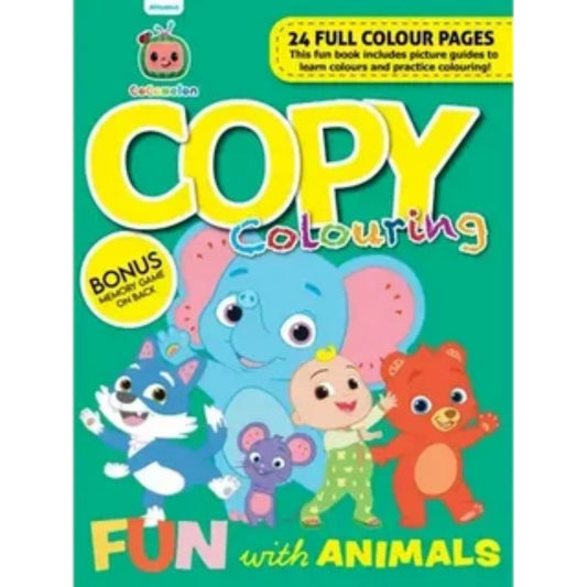 Cocomelon - 24Pg Copy Colour Book Wp
