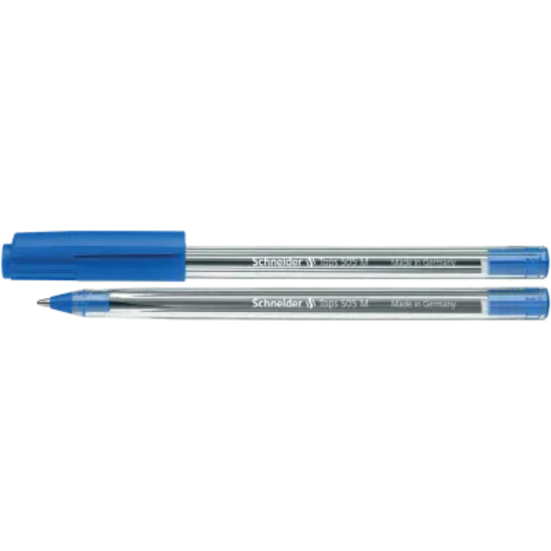 Tops Schneider Blue Pens