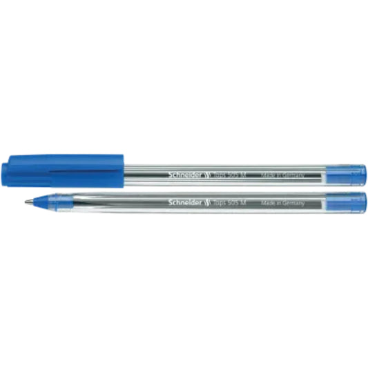 Tops Schneider Blue Pens