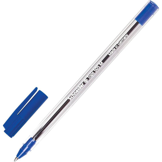 Tops Schneider Clear Blue Pens