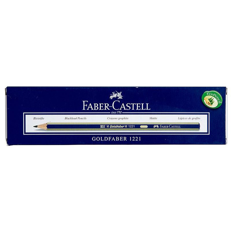 Faber Castell Goldfaber Hb Pencil 12s