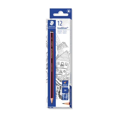 Staedtler 2H Pencils – 12 Pack Drawing Pencils