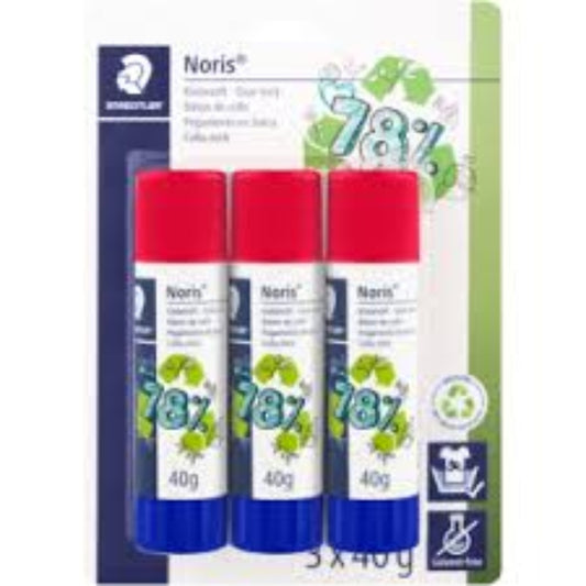3 Pack 40G Staedtler Glue Stick