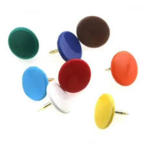 DRAWING PINS COLOR