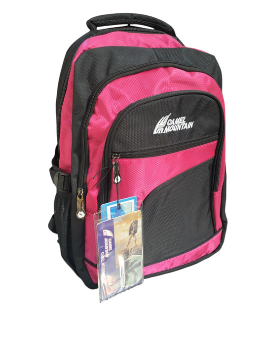 Camel Mountain Laptop Bag Black/Plum
