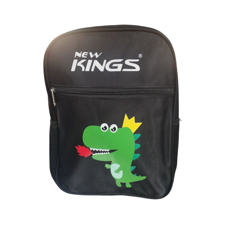 New Kings Dino Backpack Black