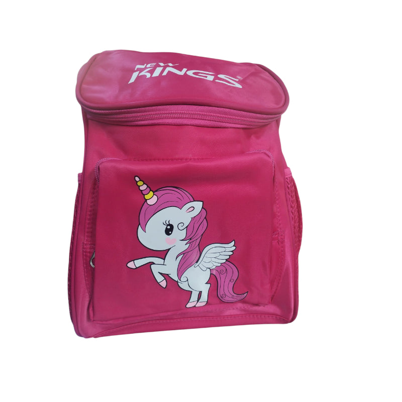 New Kings Unicorn Backpack Pink