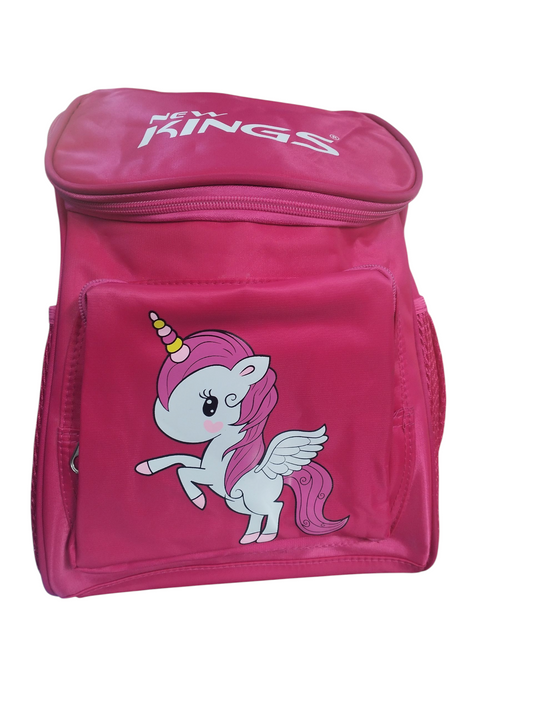 New Kings Unicorn Backpack Pink