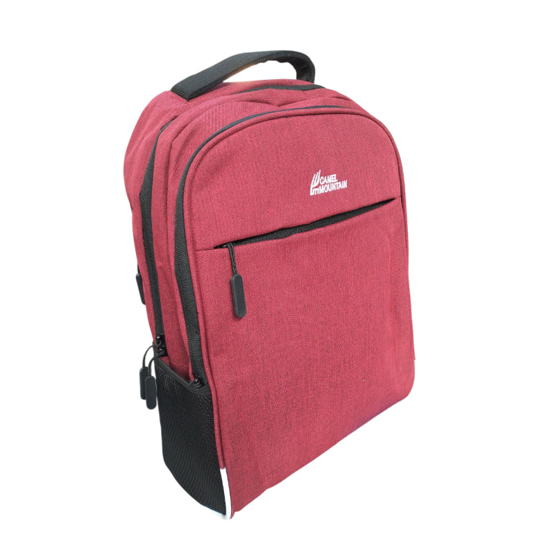 Camel Mountain Laptop Bag D.Red