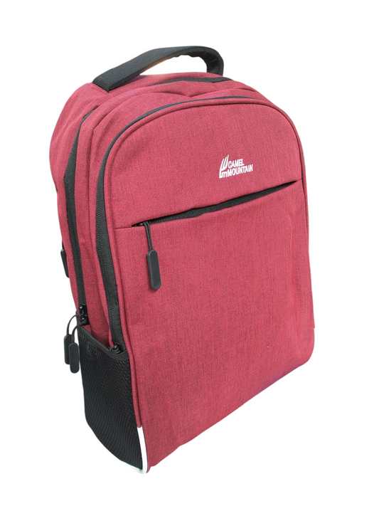 Camel Mountain Laptop Bag D.Red