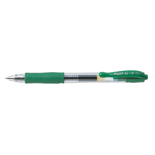 PILOT G2-5 EXTRA FINE GREEN LOOSE