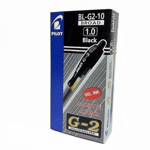 PILOT G2-10 LARGE BLACK BOX 12