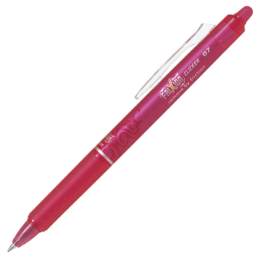 Pilot Frixion Clicker Pink 0.7mm