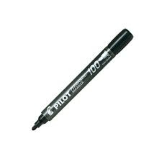 Pilot Permanent Markers Black