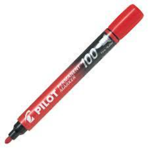 PILOT PERMANENT MARKER RED